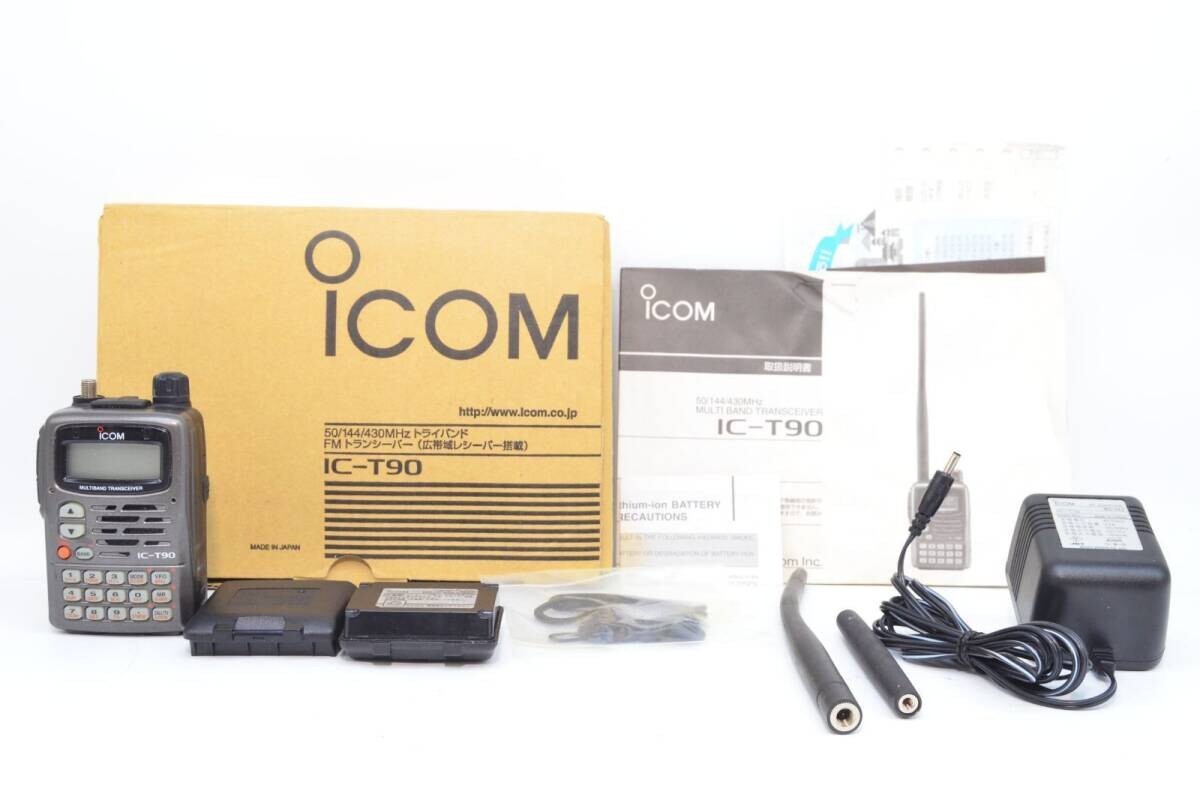 ICOM IC-T90 マルチバンドトランシーバー ICOM IC-T90 マルチバンド
