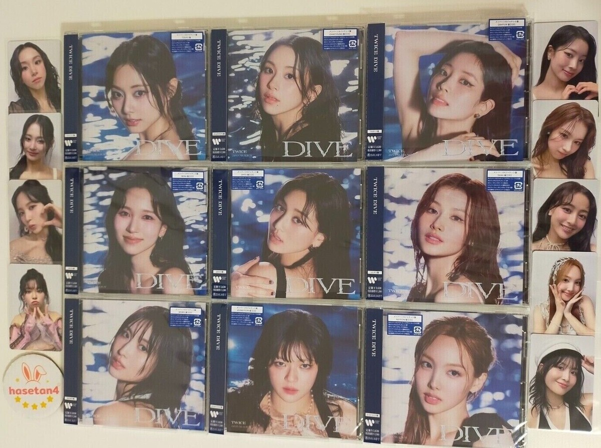 TWICE JAPAN 5th ALBUM DIVE Once Japan Limited 1st Edition CD SOLO