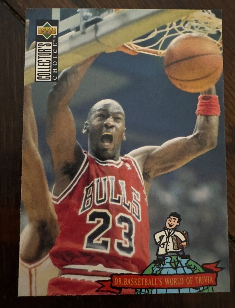 Michael Jordan #402 Word of Trivia 1994-95 Collectors Choice