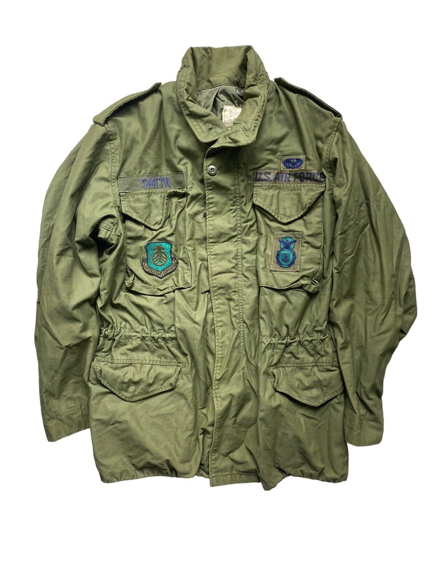 1973 Alpha Industries USAF Systems Command M-65 Medium Long Field