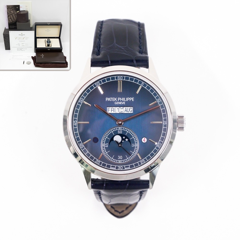 Patek Philippe Grand Complications Platinum Blue Dial 41.3mm