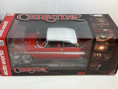 AUTO WORLD 1958 PLYMOUTH FURY CHRISTINE 1:18 DIECAST MODEL CAR #38