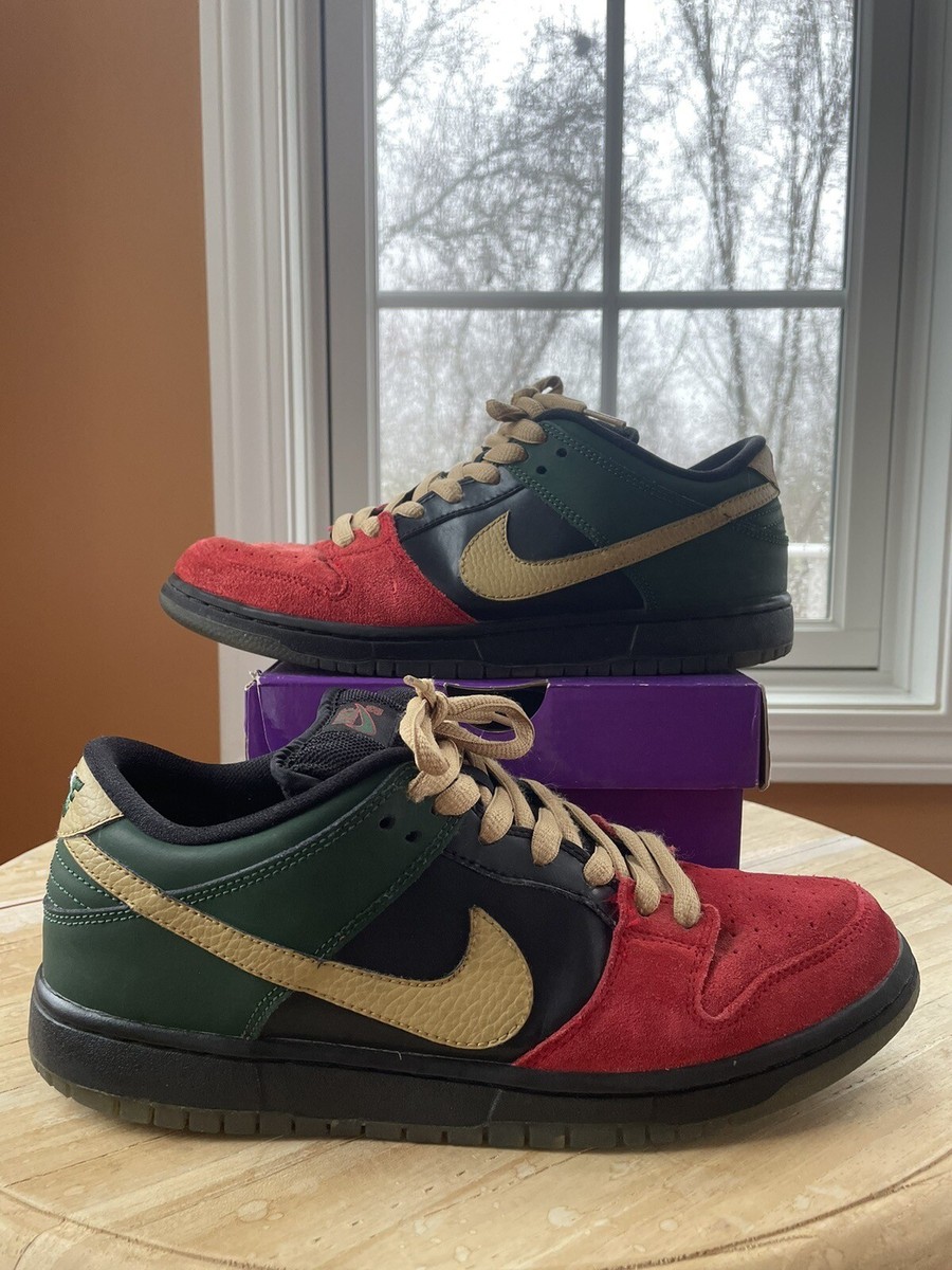 Nike SB Dunk Low Pro BHM Black History Month 2013 Men's Size 9