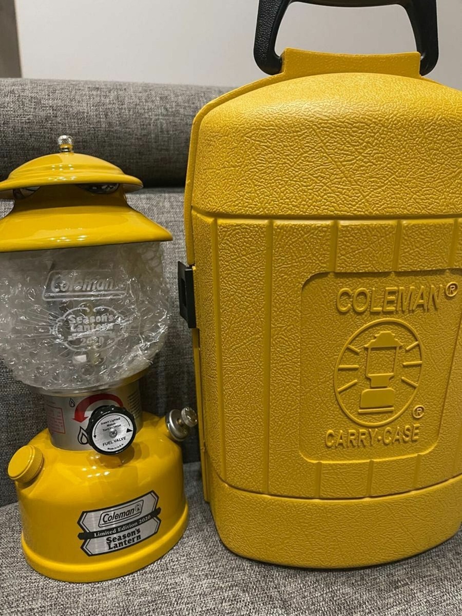 Coleman Seasons Lantern 2020 limited edition mustard unused | eBay
