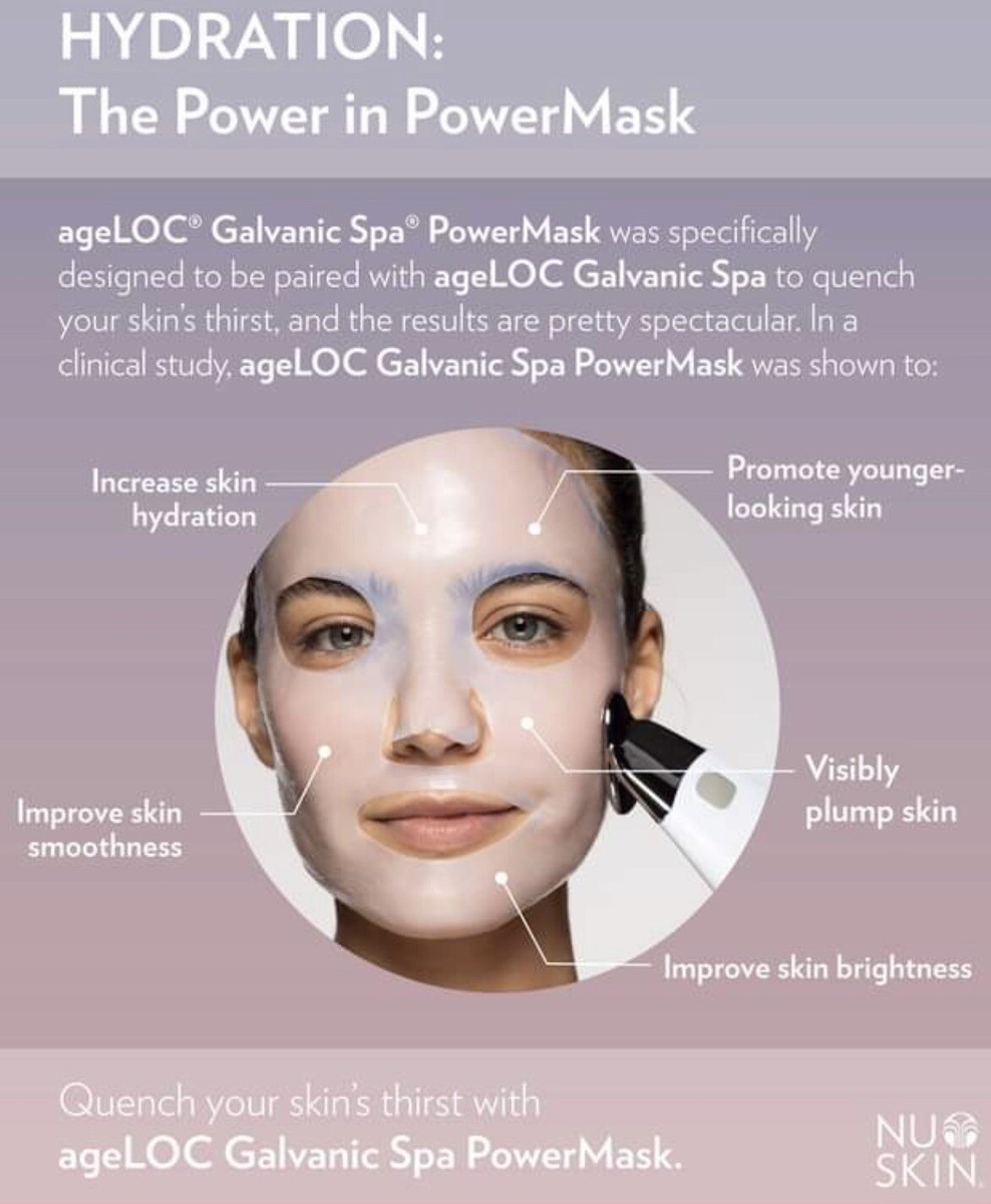 NUSKIN nu skin ageLOC Galvanic Spa Facial Body Set Purchase With