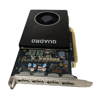 Dell/HP/Lenovo NVIDIA Quadro P2000 5GB GDDR5 Quad DisplayPort GPU