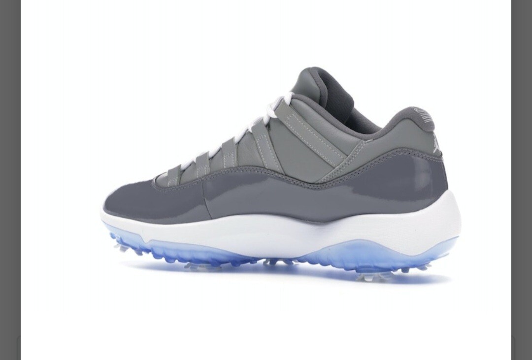 Nike Air Jordan Retro 11 XI Cool Grey Golf Shoes Size 12M BRAND