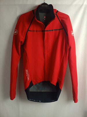 Castelli Rosso Corsa XL Red Perfetto Gore Windstopper Cycling