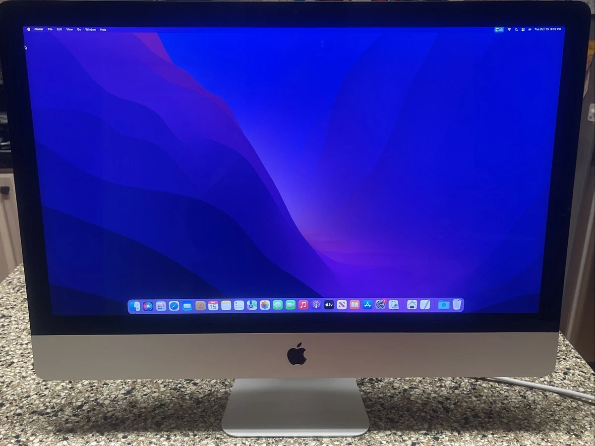 Apple iMac with Retina 5K display 512 GB Hard Drive Capacity Apple