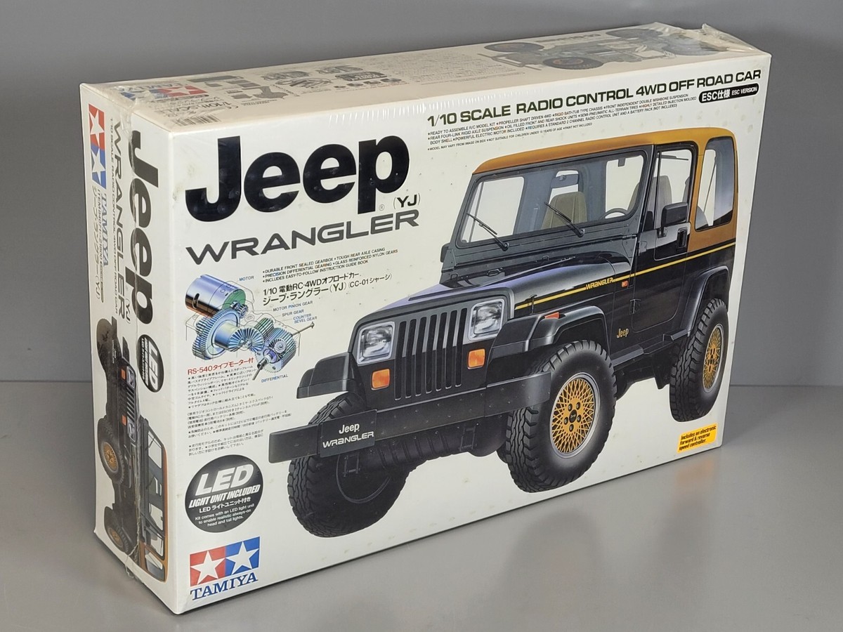 田宮 Jeep ジープラングラー 1/10 RCカー 田宮 Jeep ジープラングラー