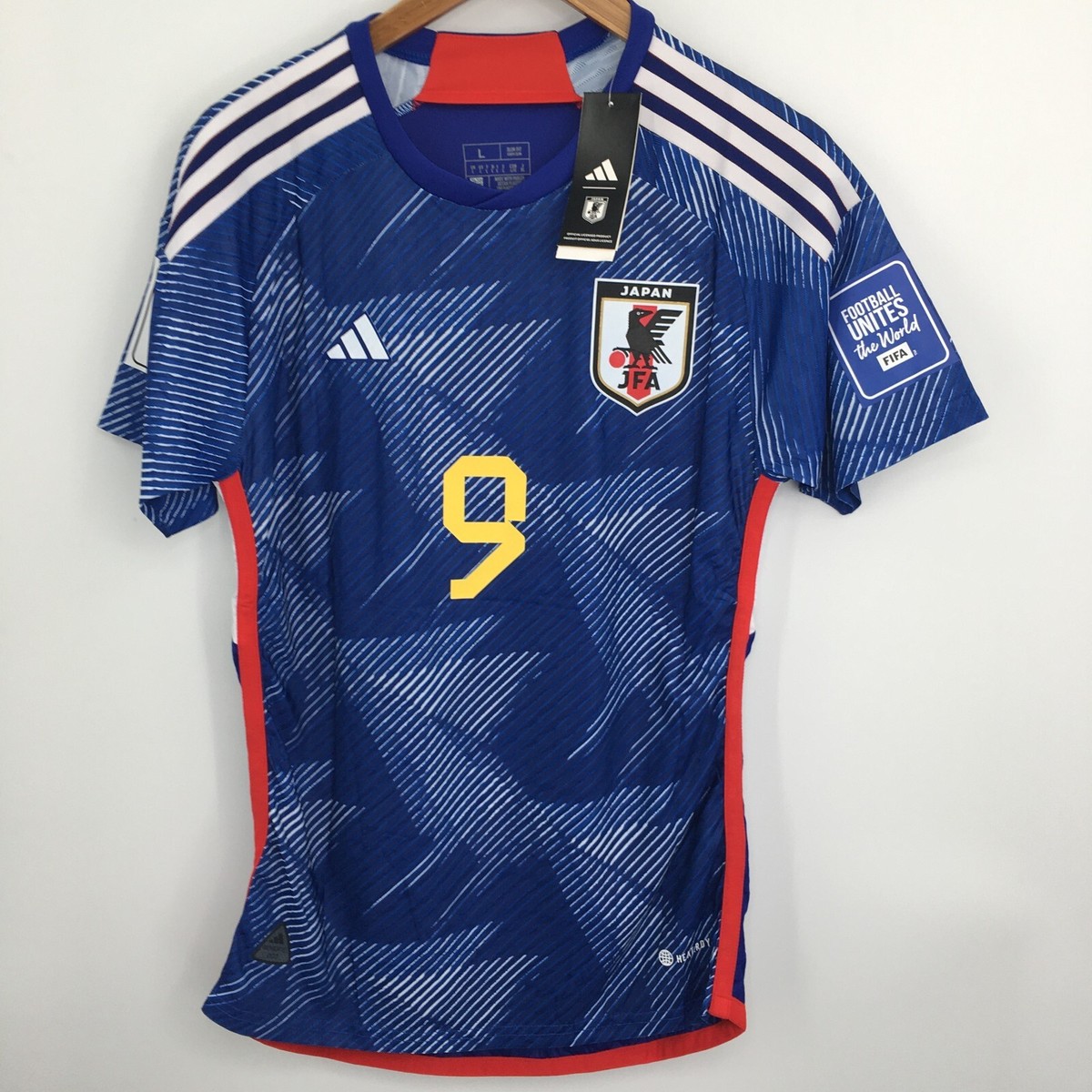 Kaoru Mitoma Japan National Team 2022 Soccer Jersey Men's Large