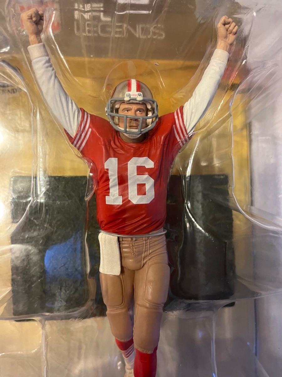 McFarlane JOE MONTANA 49ers Legends 5 VARIANT 4X SUPER BOWL Champ