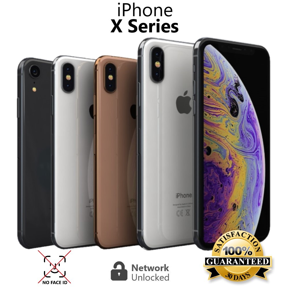 Apple iPhone X | XR | XS | XS Max - 64GB 128GB 256GB - ( Unlocked