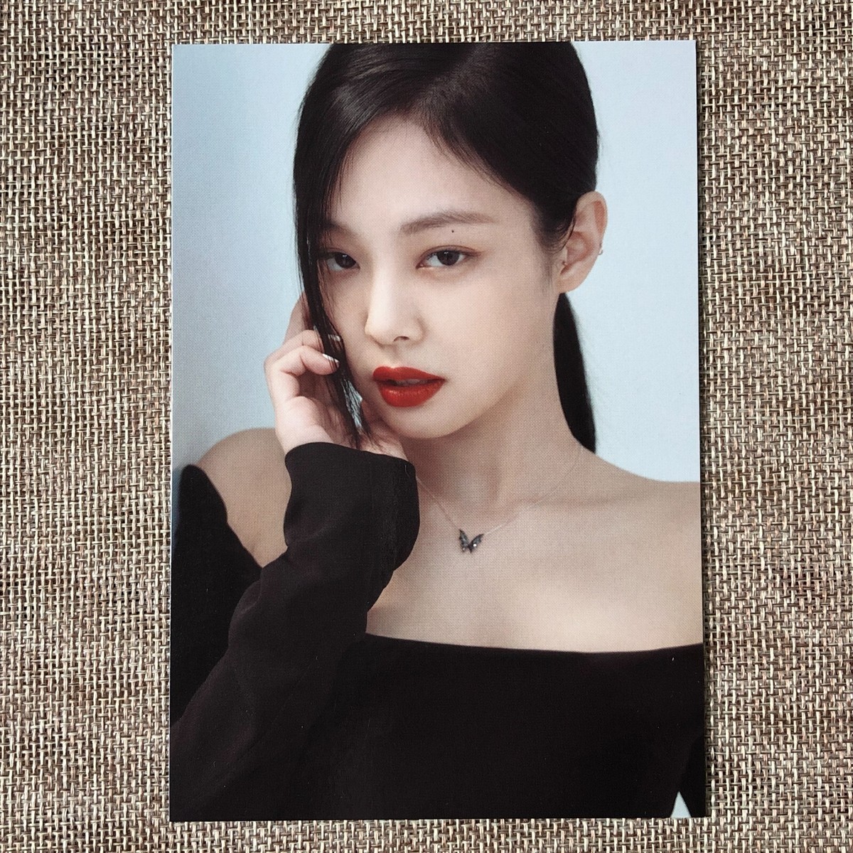 BLACKPINK JENNIE #1 [ THE ALBUM ] Official Postcard, 1st Full
