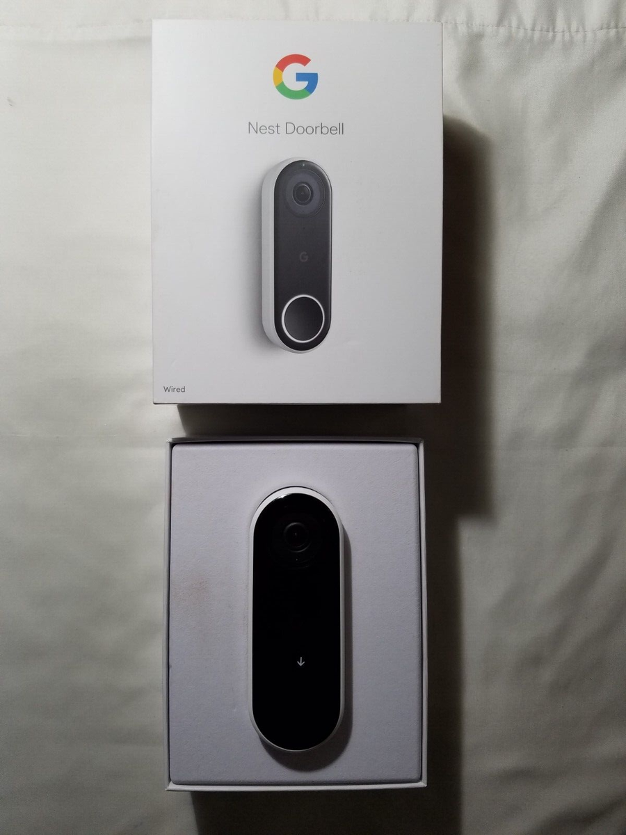 Google Nest Door Cam A0077 NC5100US Hello Video Security Camera
