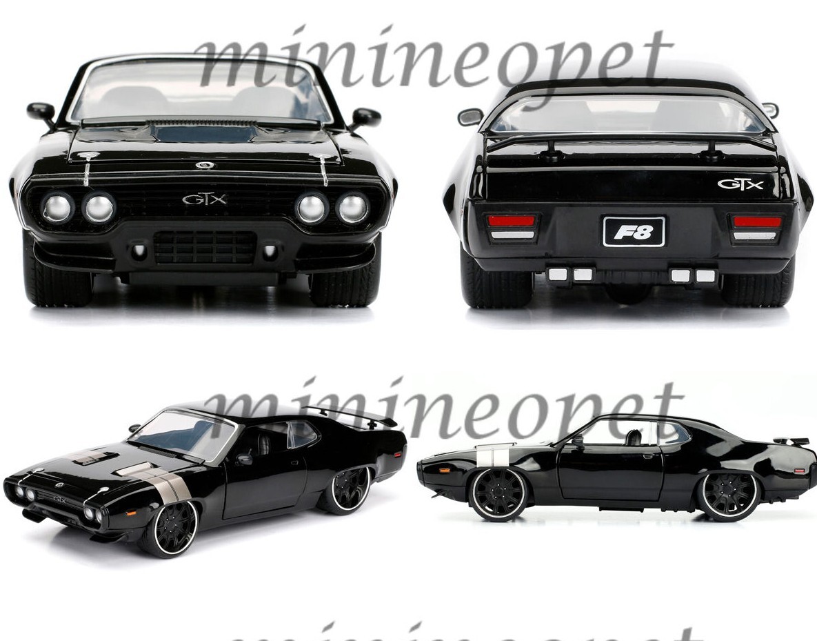 JADA 98292 FAST AND FURIOUS 8 DOM'S PLYMOUTH GTX 1/24 DIECAST