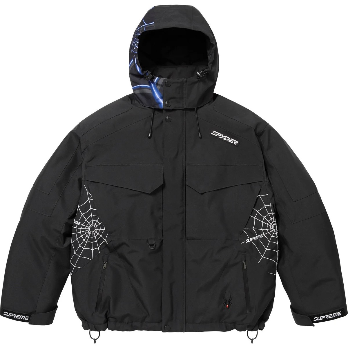 Supreme Spyder Technical Jacket Black | eBay