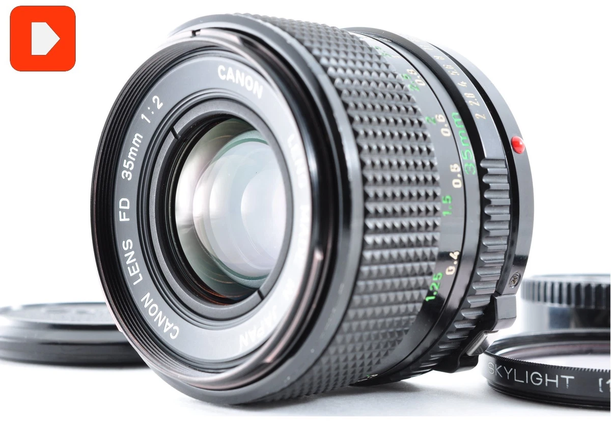 Canon FD 35mm f/2 Camera Lenses for sale | eBay