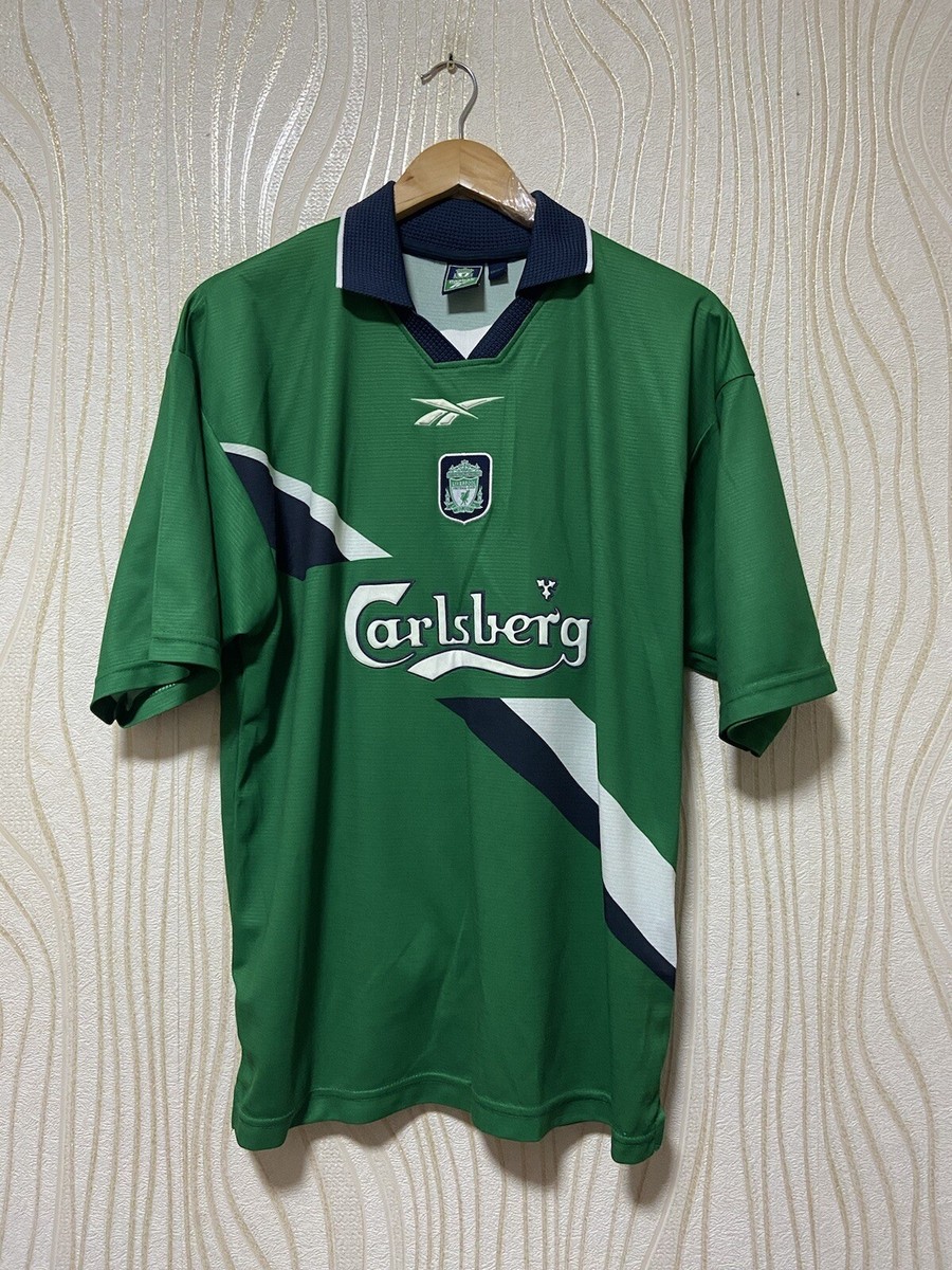 LIVERPOOL 1999 2000 THIRD FOOTBALL SHIRT SOCCER JERSEY REEBOK sz