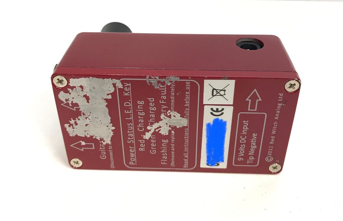 SEVEN SISTERS RED WITCH RUBY FUZZ GUITAR PEDAL | eBay