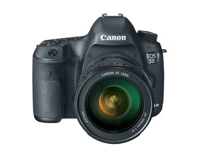 Canon EOS 5D Mark III 22.3MP Digital SLR Camera - Black (with EF L
