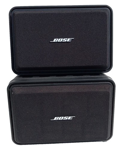 Bose 101 Speaker Pair with Brackets (Black) | eBay