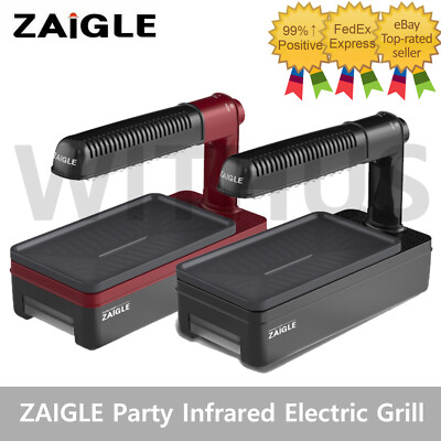 ZAIGLE Party Infrared Electric Grill Smokeless Grill BBQ Party