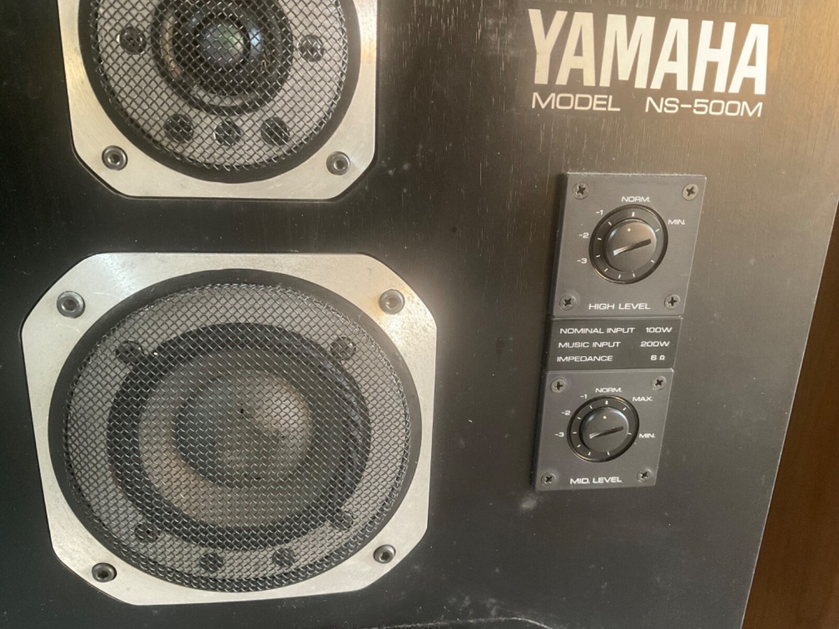 Yamaha NS-500M Dome Squawkers Midrange Drivers mid-range | eBay