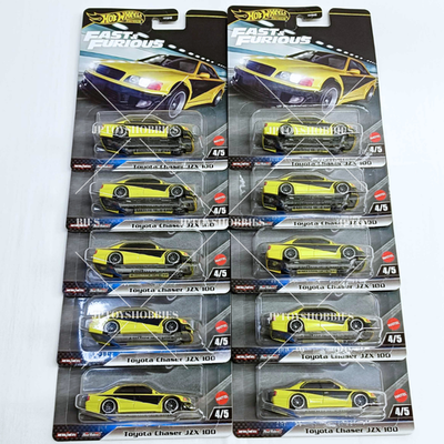 Hot Wheels Premium Fast & Furious Toyota Chaser JZX 100 Set 1 10