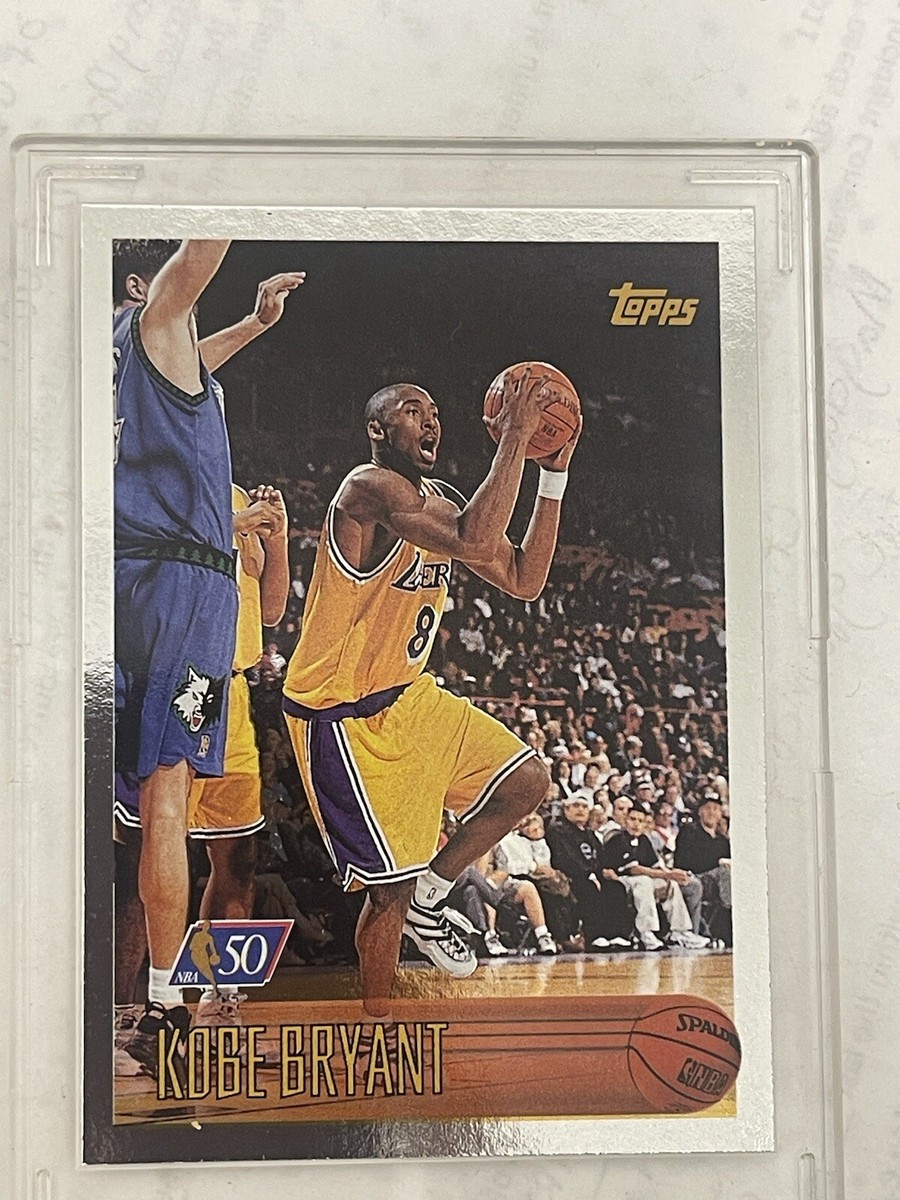 1996-97 Topps 50th Anniversary Silver Foil #138 Kobe Bryant RC