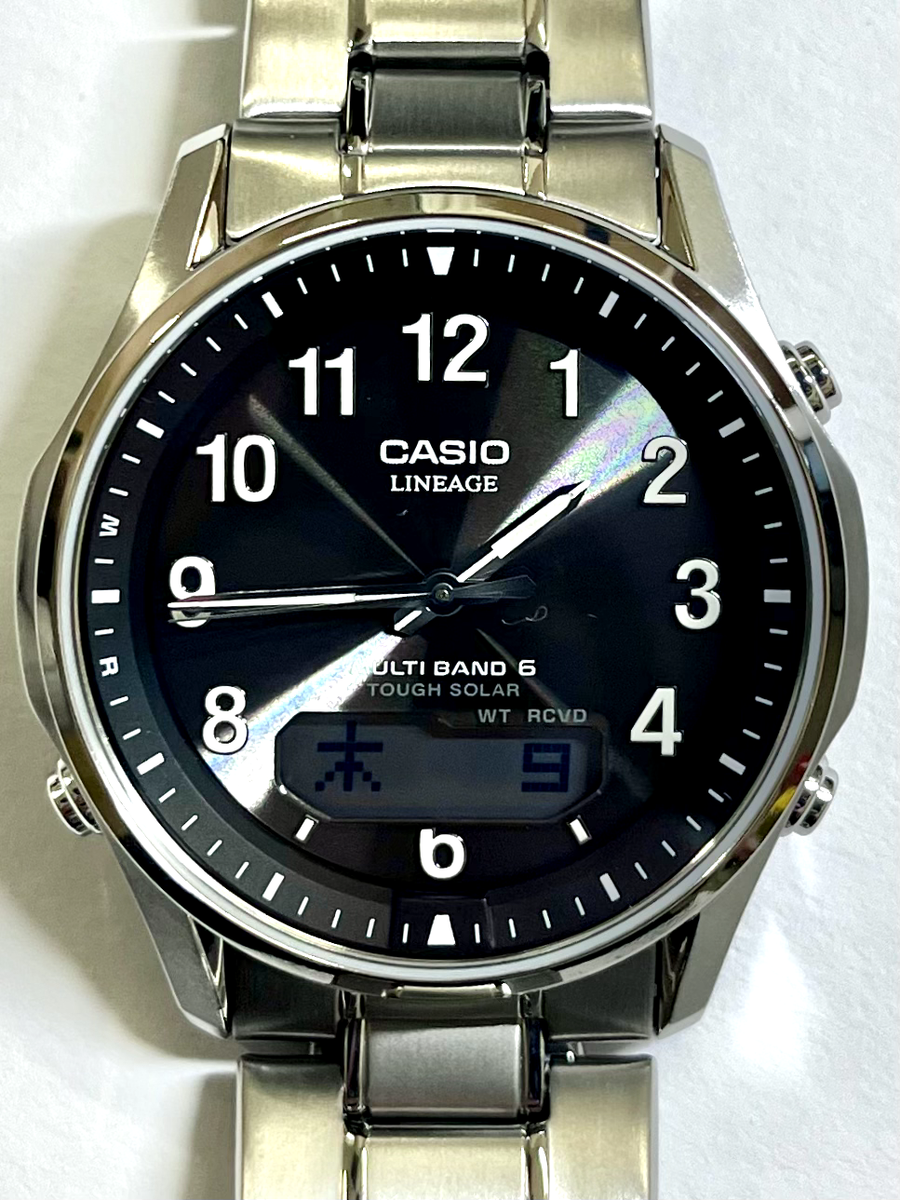 CASIO LINEAGE LCW-M100TSE-1A2JF Tough Solar Atomic Radio Titanium