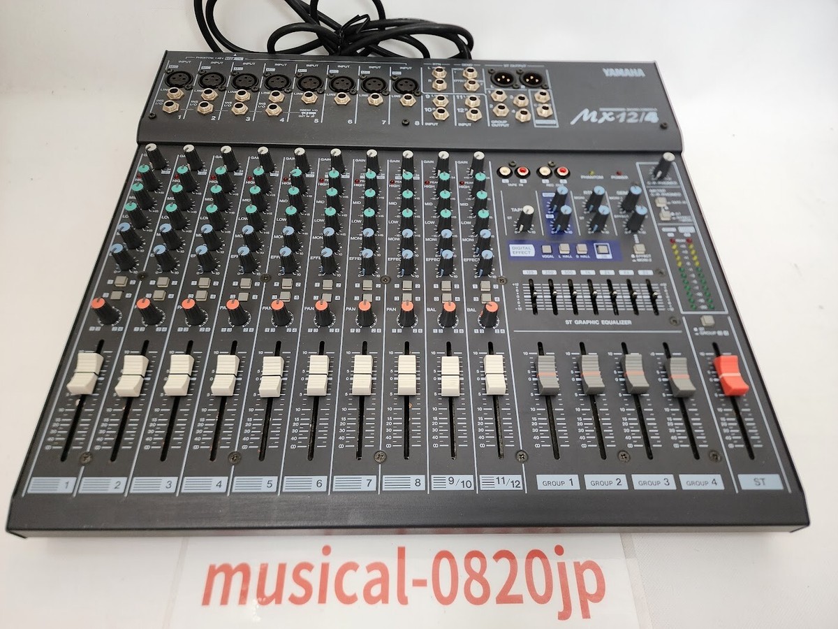 Yamaha MX12/4 Analog Mixing Console Mixer 12-Channel | eBay