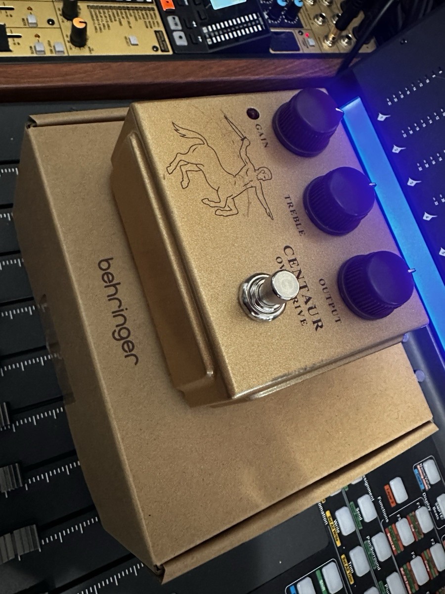 Behringer Centaur Overdrive Pedal In Box | eBay