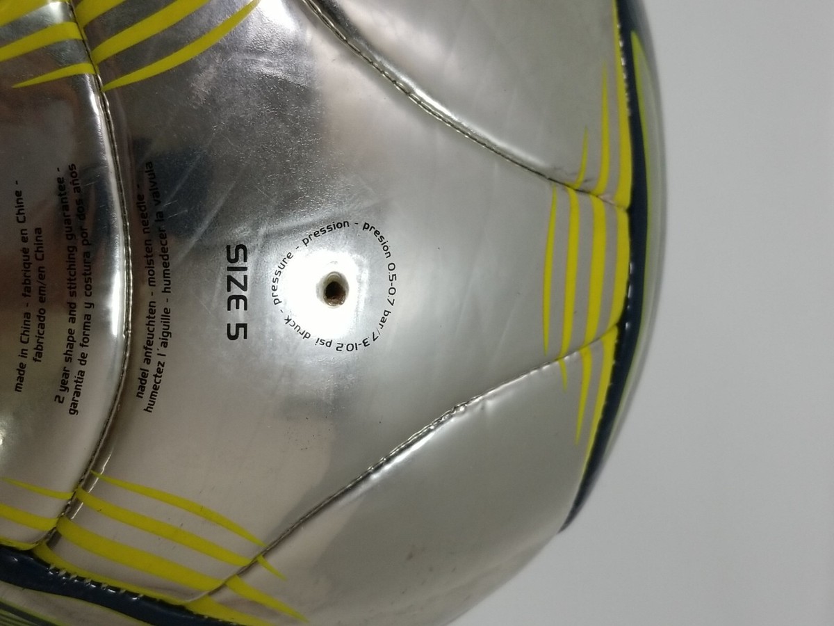 Adidas Speedcell Match Ball Replica Metallic Futbol Soccer - Size