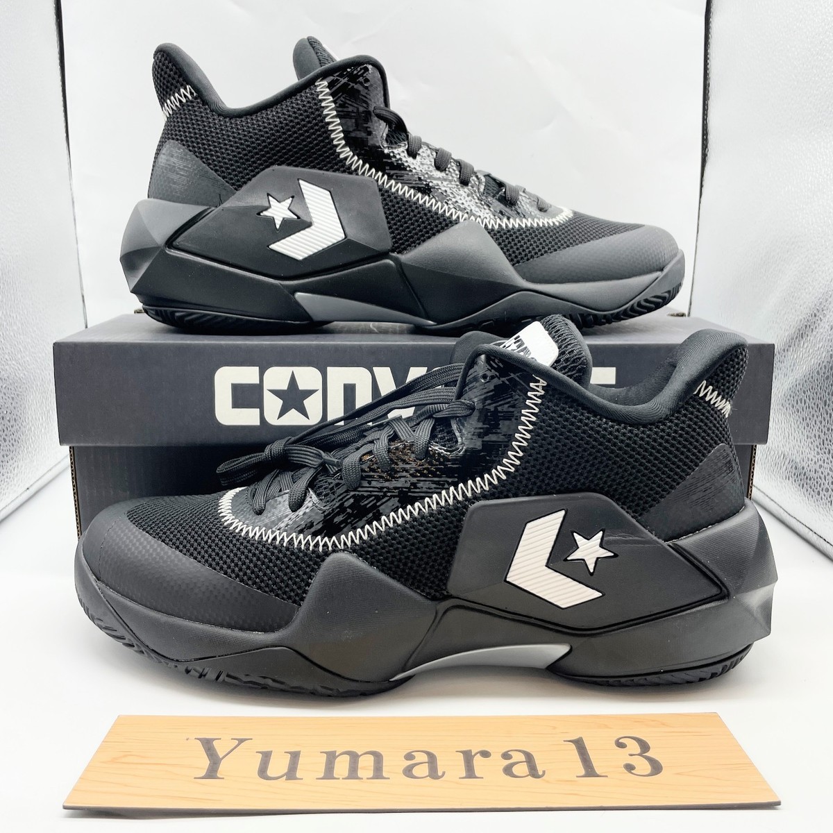 Converse Cons Vicbound Basketball Black White 33500412 Men's Size