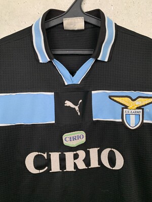 SS LAZIO 1998 2000 THIRD FOOTBALL SHIRT PUMA JERSEY SIZE L | eBay
