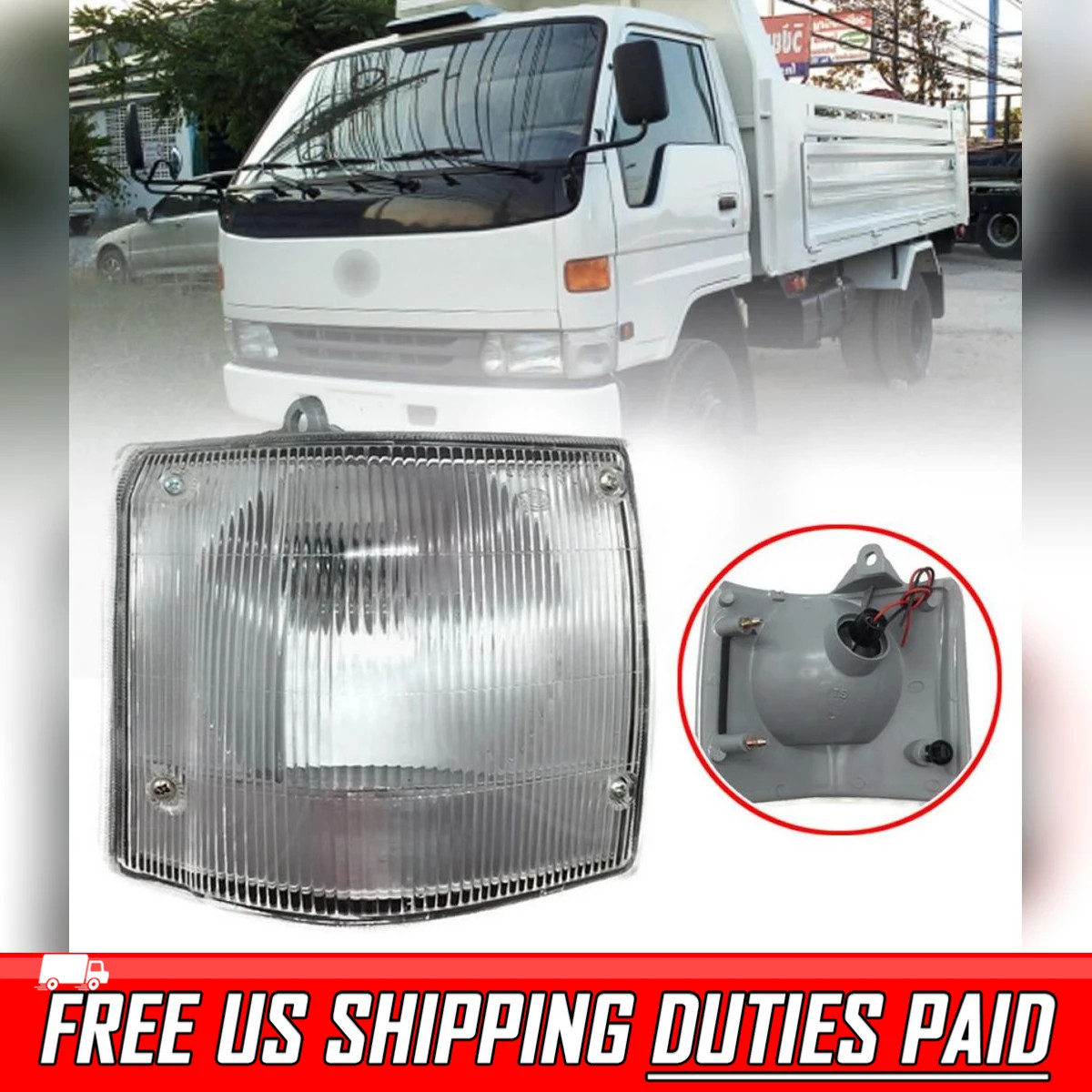 Fits Toyota Dyna 200-300 1995-1998 Left LH Front Corner Lamp