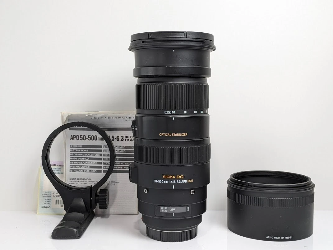 Sigma 50-500mm Focal Camera Lenses for sale - eBay