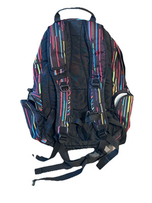 Burton Striped Geometric Multicolor Skateboard~ School~Travel