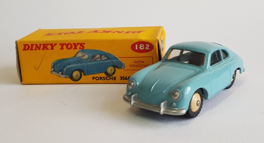 Dinky 182, Porsche 356A Coupe - Free Price Guide & Review