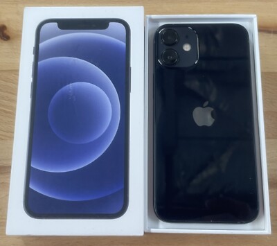 Apple iPhone 12 mini 64GB Unlocked – Excellent Open Box – Black | eBay