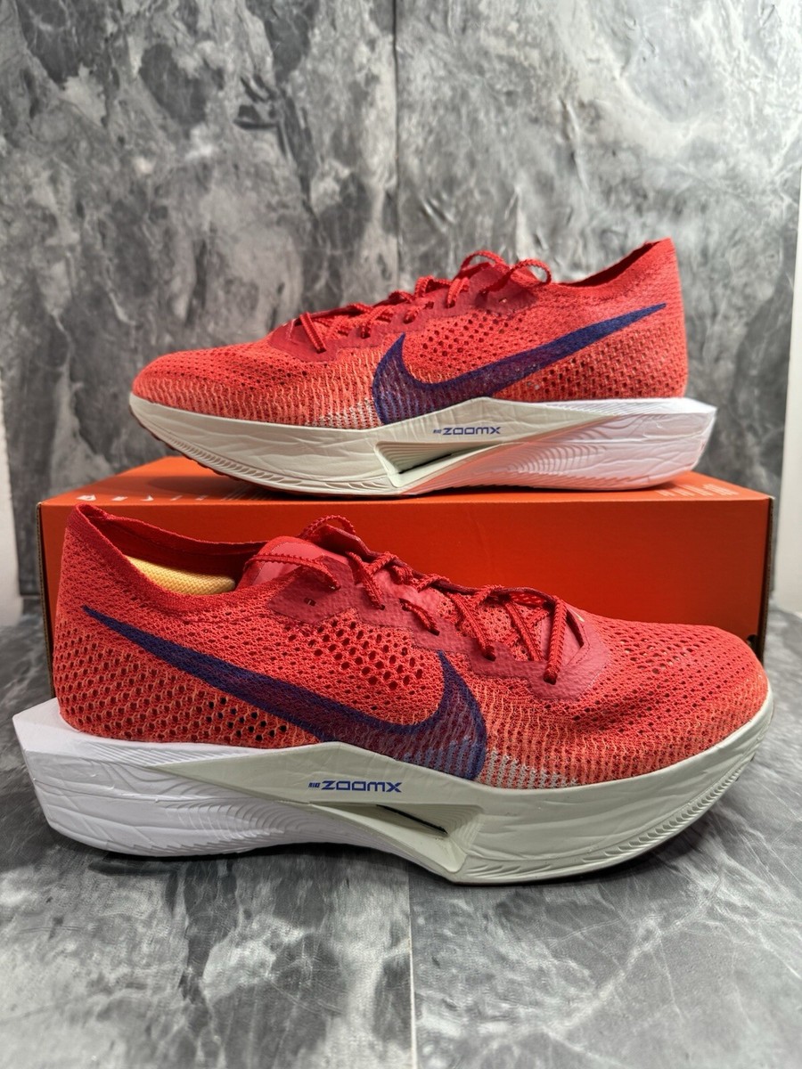 Nike ZoomX VaporFly Next% 3 University Red DV4129-601 Mens Size 13