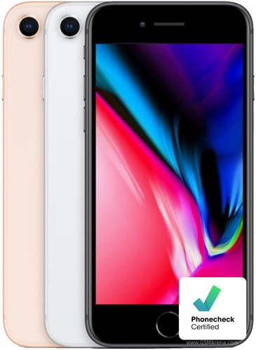 Apple iPhone 8 Silver 64GB 256GB - Unlocked AT&T T-Mobile Verizon