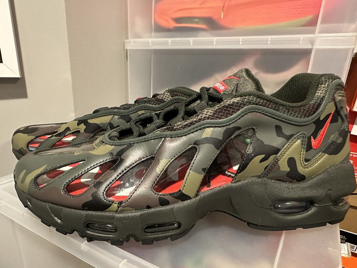 Nike Air Max 96 Supreme Camo CV7652-300 | eBay