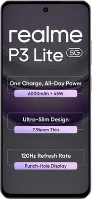 realme P3 Lite 5G Factory Unlocked Dual SIM Super Slim 128GB ROM