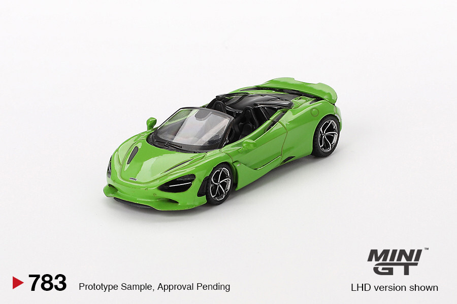 MINI GT McLaren 750S Spider Mantis Green # 783 ~ 1/64 | eBay