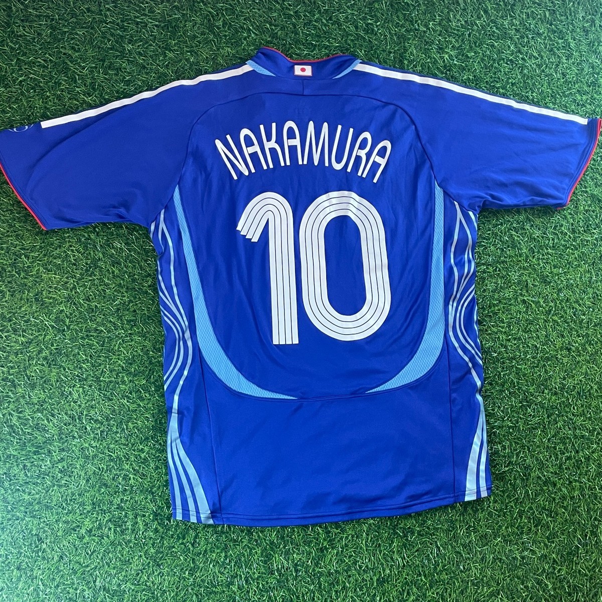 Shunsuke Nakamura Japan 2006 Player Issue Jersey Shirt Kit – JPN L
