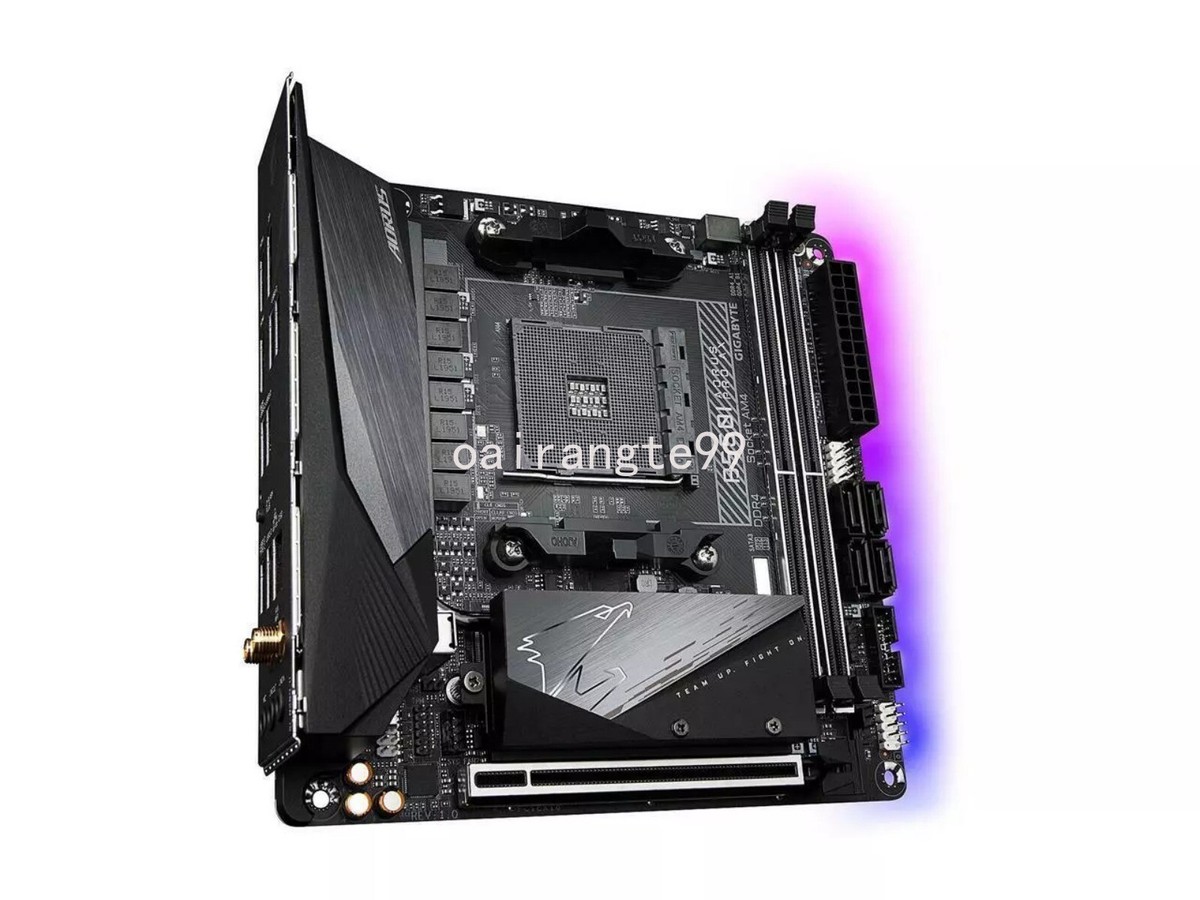 GIGABYTE B550I AORUS PRO AX AM4 AMD Mini-ITX Motherboard with Dual