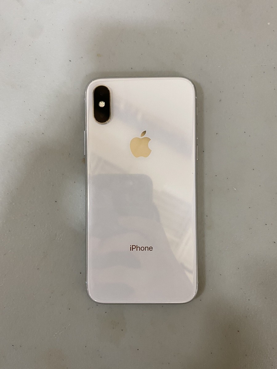 Apple iPhone X - 64GB - Silver (Sprint) A1865 (CDMA + GSM) | eBay