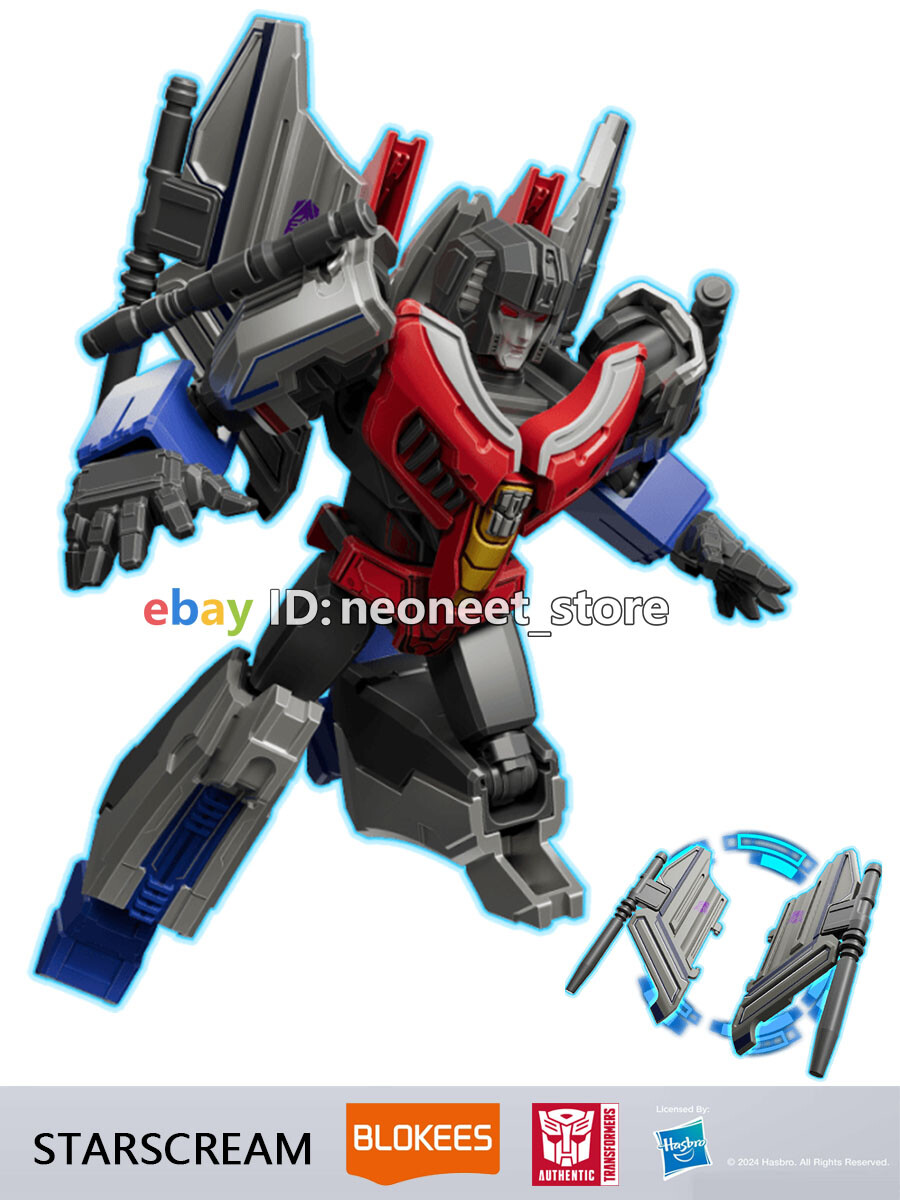Blokees Transformers ONE Starscream Galaxy Version 7 Action Figure